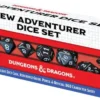 Dungeons & Dragons - zestaw kości New Adventurer (Black)