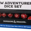 Dungeons & Dragons - zestaw kości New Adventurer (Red)