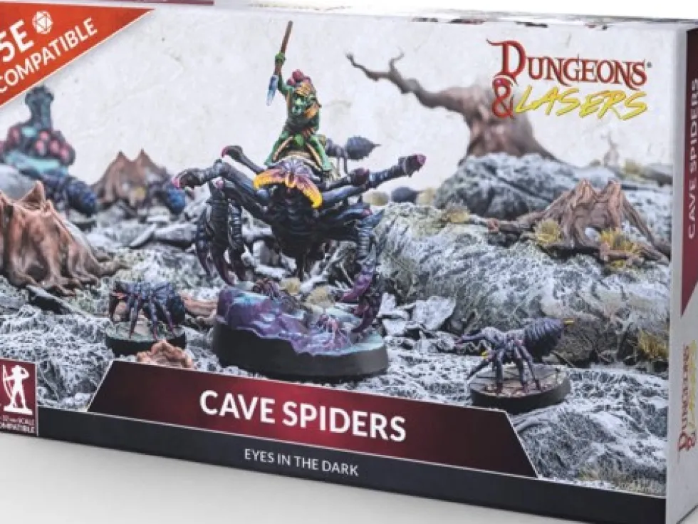 Dungeons & Lasers: Cave Spiders