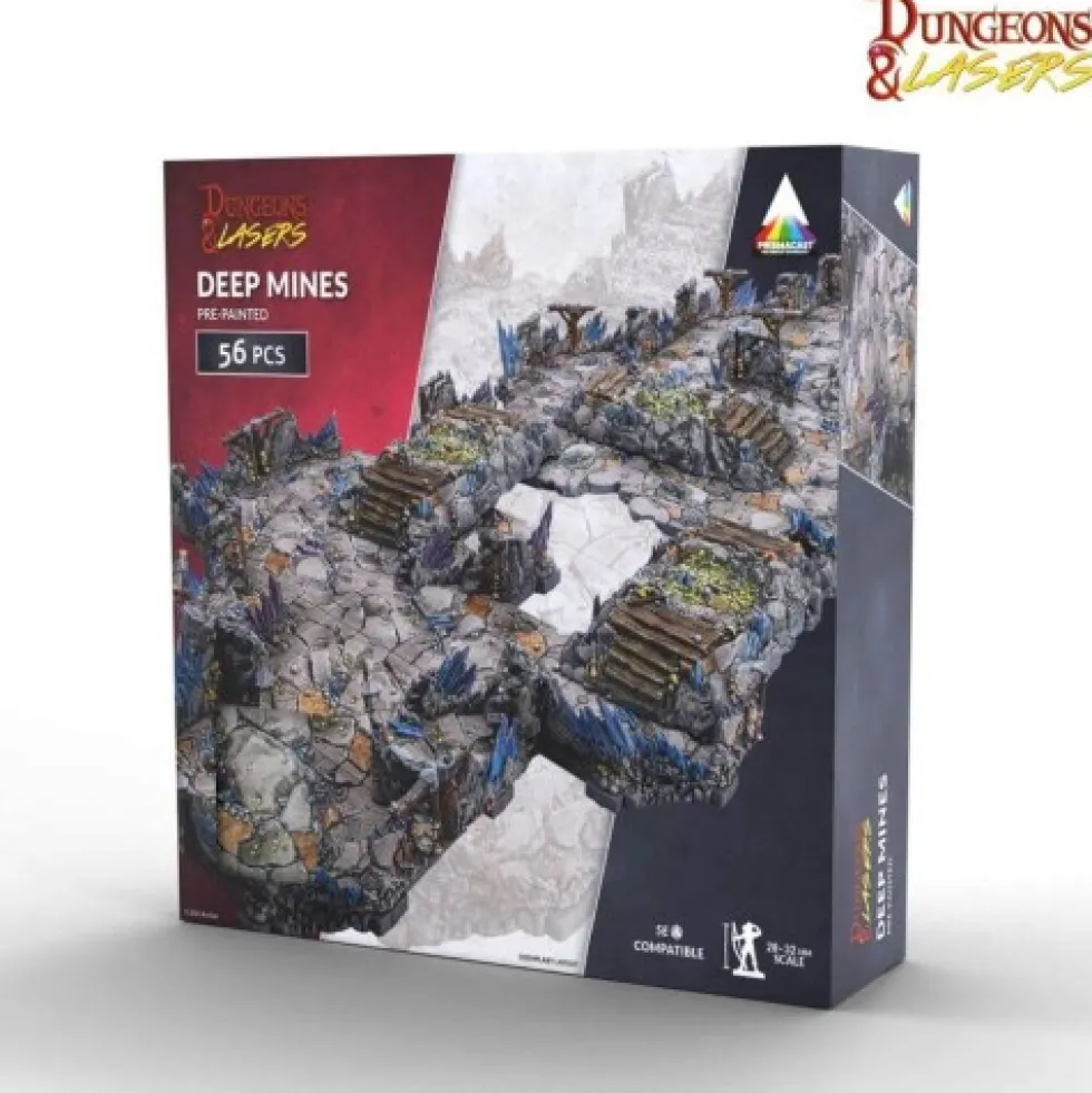 Dungeons & Lasers: Deep Mines (pre-painted)