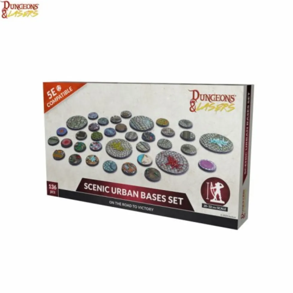 Dungeons & Lasers: Scenic Urban Bases Sets