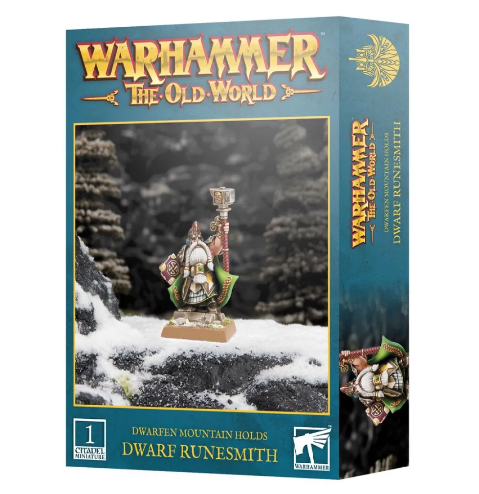 Dwarfen Mountain Holds: Dwarf Runesmith (Warhammer: The Old World)