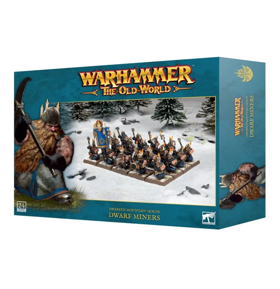Dwarfen Mountain Holds: Dwarf Miners (Warhammer: The Old World)