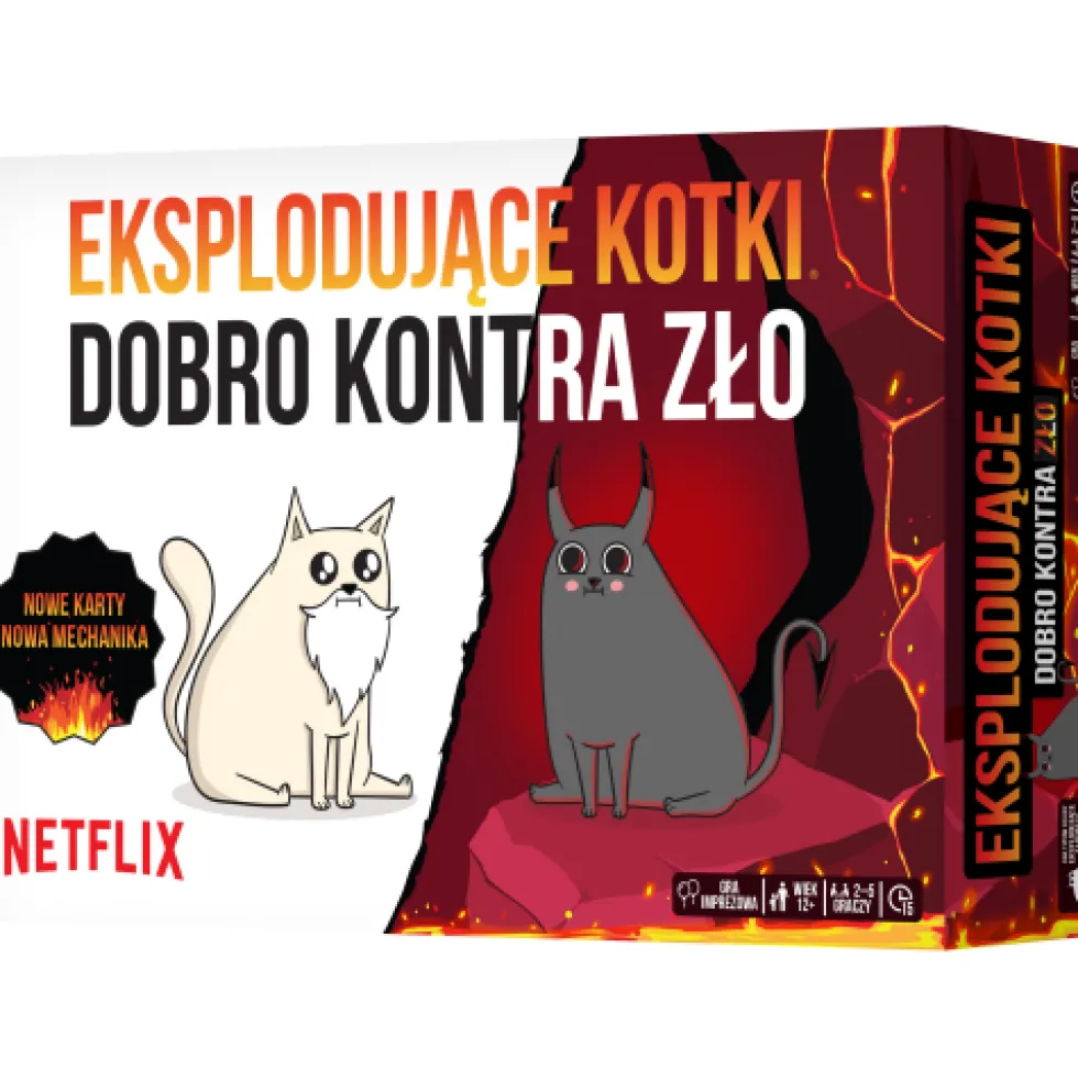 Eksplodujące Kotki: Dobro kontra Zło