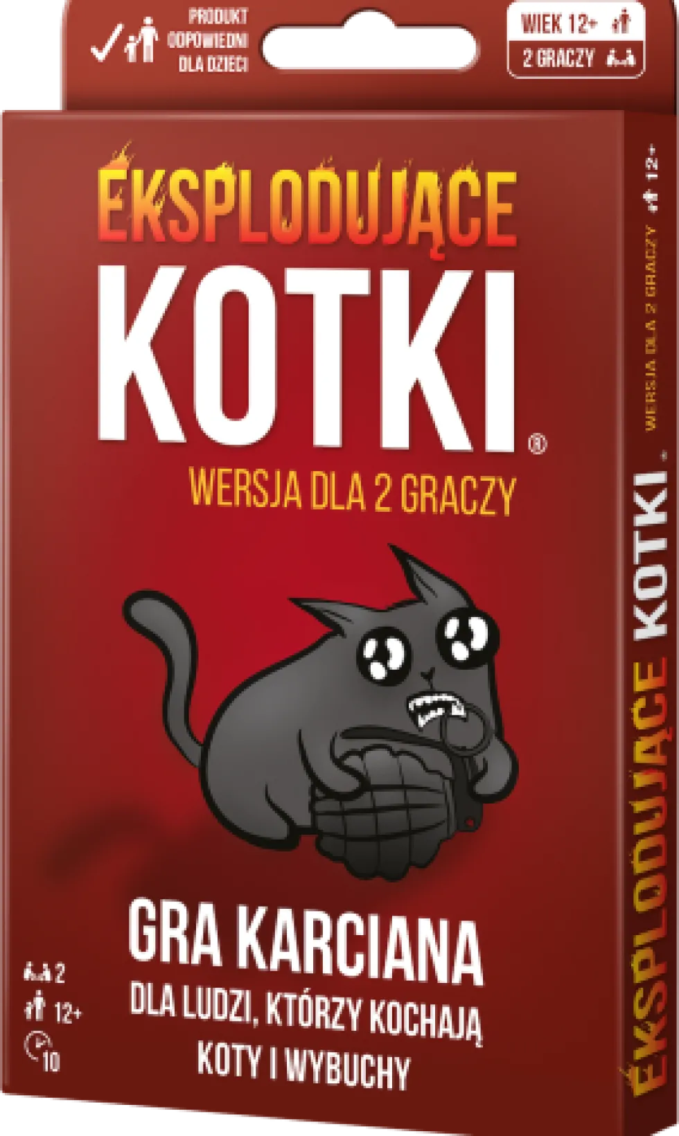 Eksplodujące Kotki: Wersja dla 2 graczy