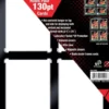 Ekspozytor magnetyczny Ultra-Pro: Ramka na 4 karty - Czarna (UV One-Touch 130PT)