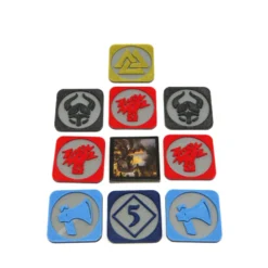 Elementy zamienne do Blood Rage: żetony plądrowania