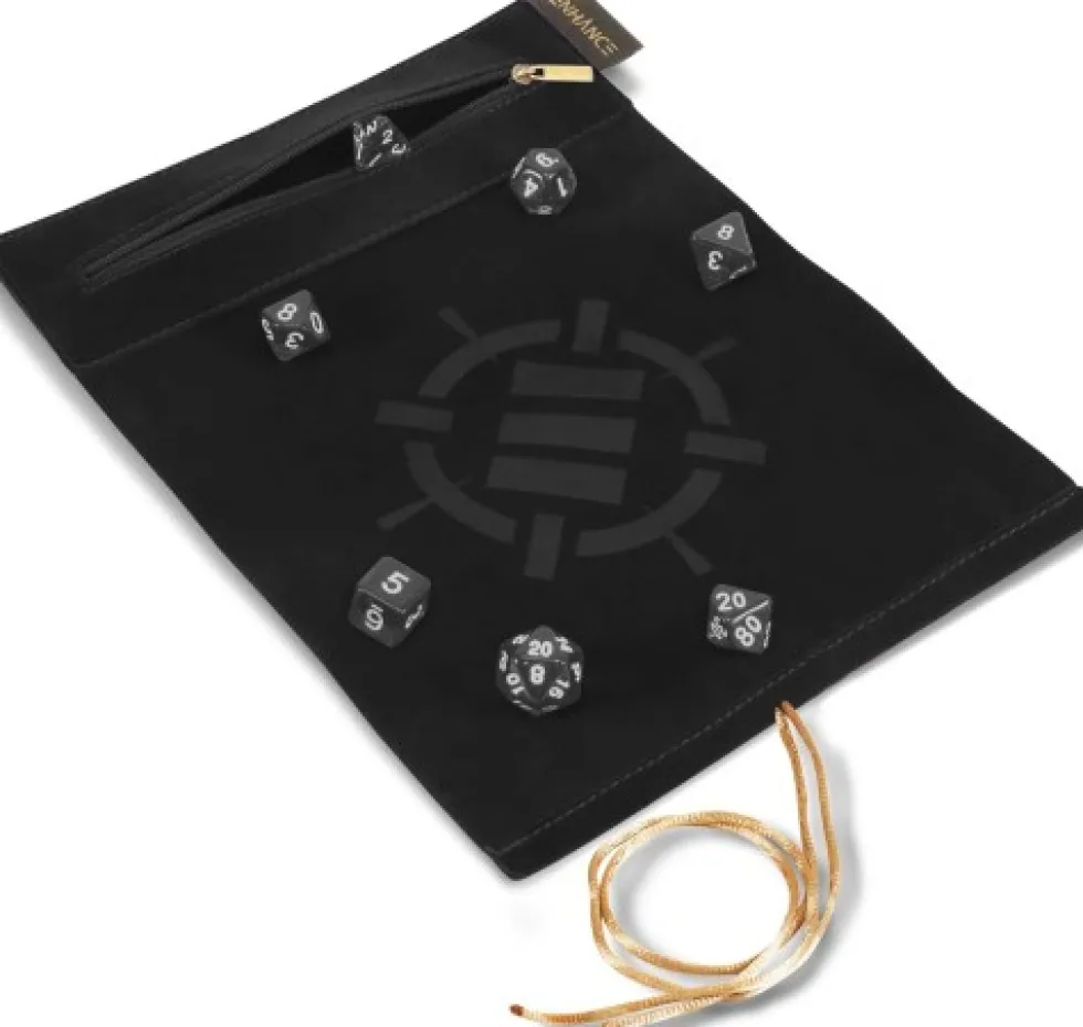 Enhance - Tabletop Roll on a Scroll Bag (etui + zestaw kości) - Black