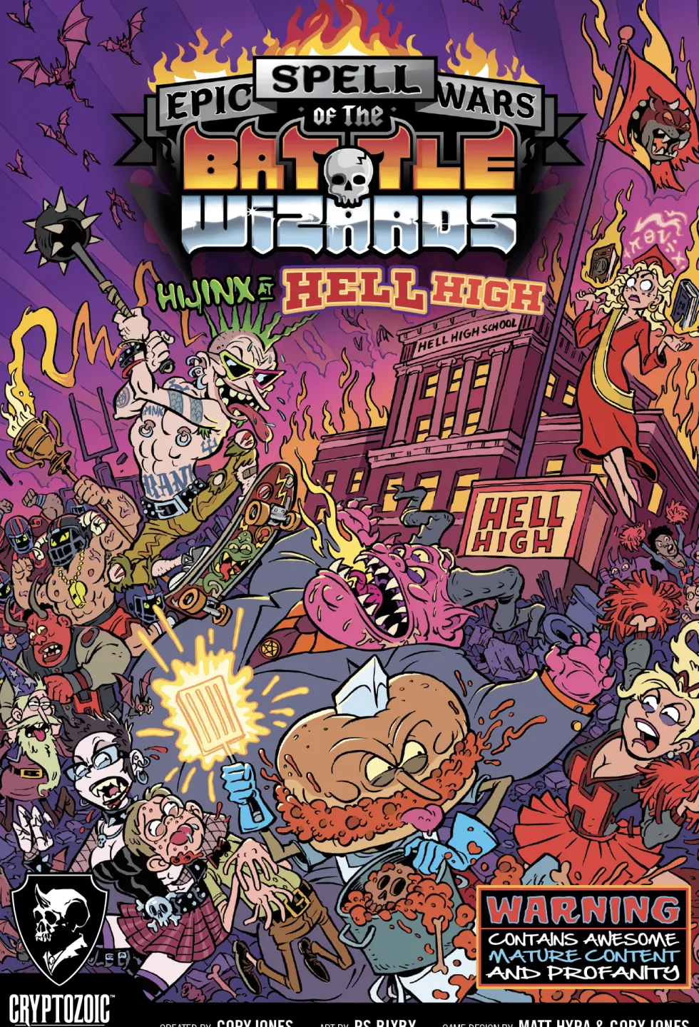 Epic Spell Wars of the Battle Wizards: Hijinx at Hell High