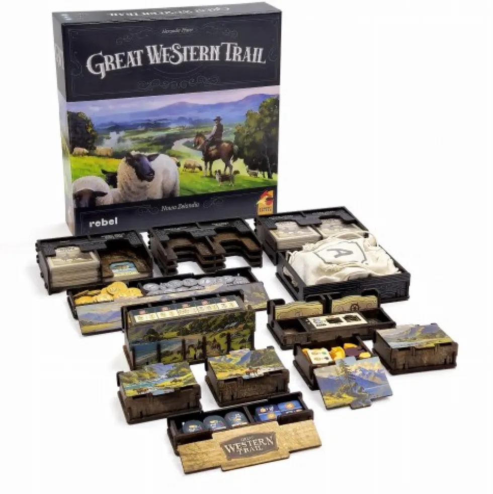 e-Raptor: Insert do Great Western Trail: Nowa Zelandia (UV Print)