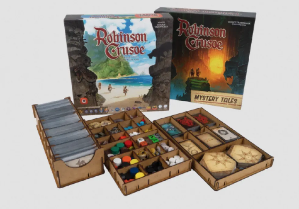 e-Raptor: Insert do gry Robinson Crusoe 2ed + Opowieści Niesamowite (Mystery Tales)