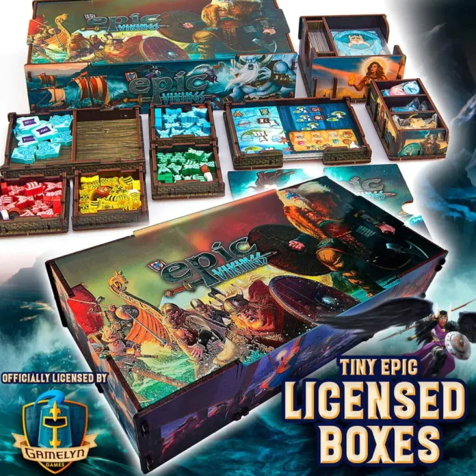 e-Raptor: Storage Box - Mali Epiccy Wikingowie UV Print