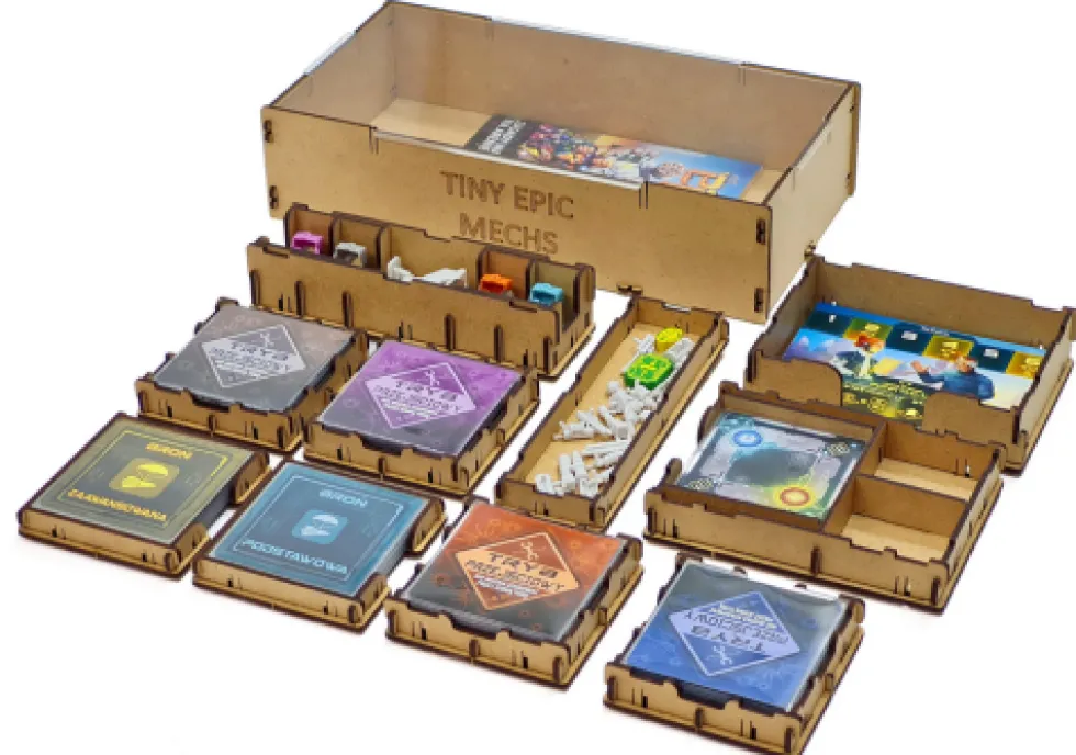 e-Raptor: Storage Box - Tiny Epic Mechs