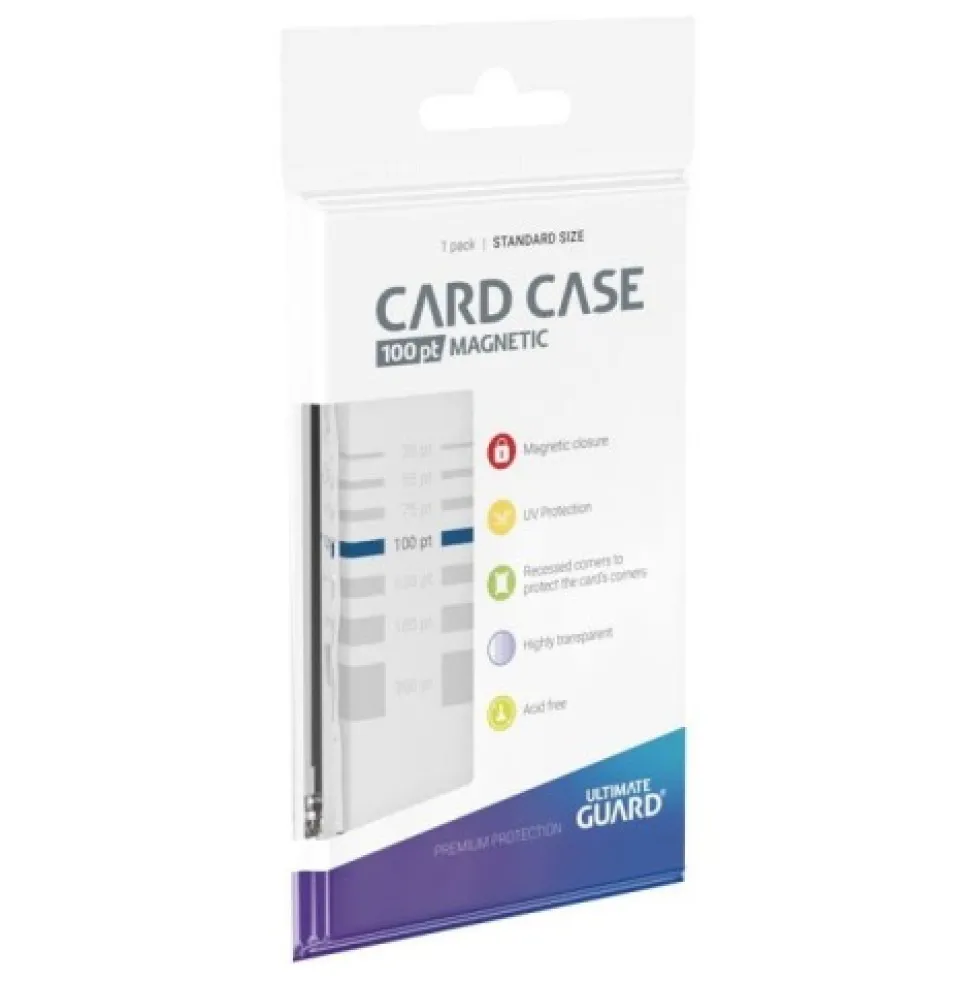 Etui na karty Ultimate Guard Magnetic Card Case 100pt (8 kart)