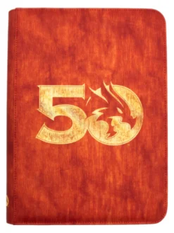 Etui Ultra-Pro: Dungeons & Dragons - 50th Anniversary Premium Zip Book & Character Folio
