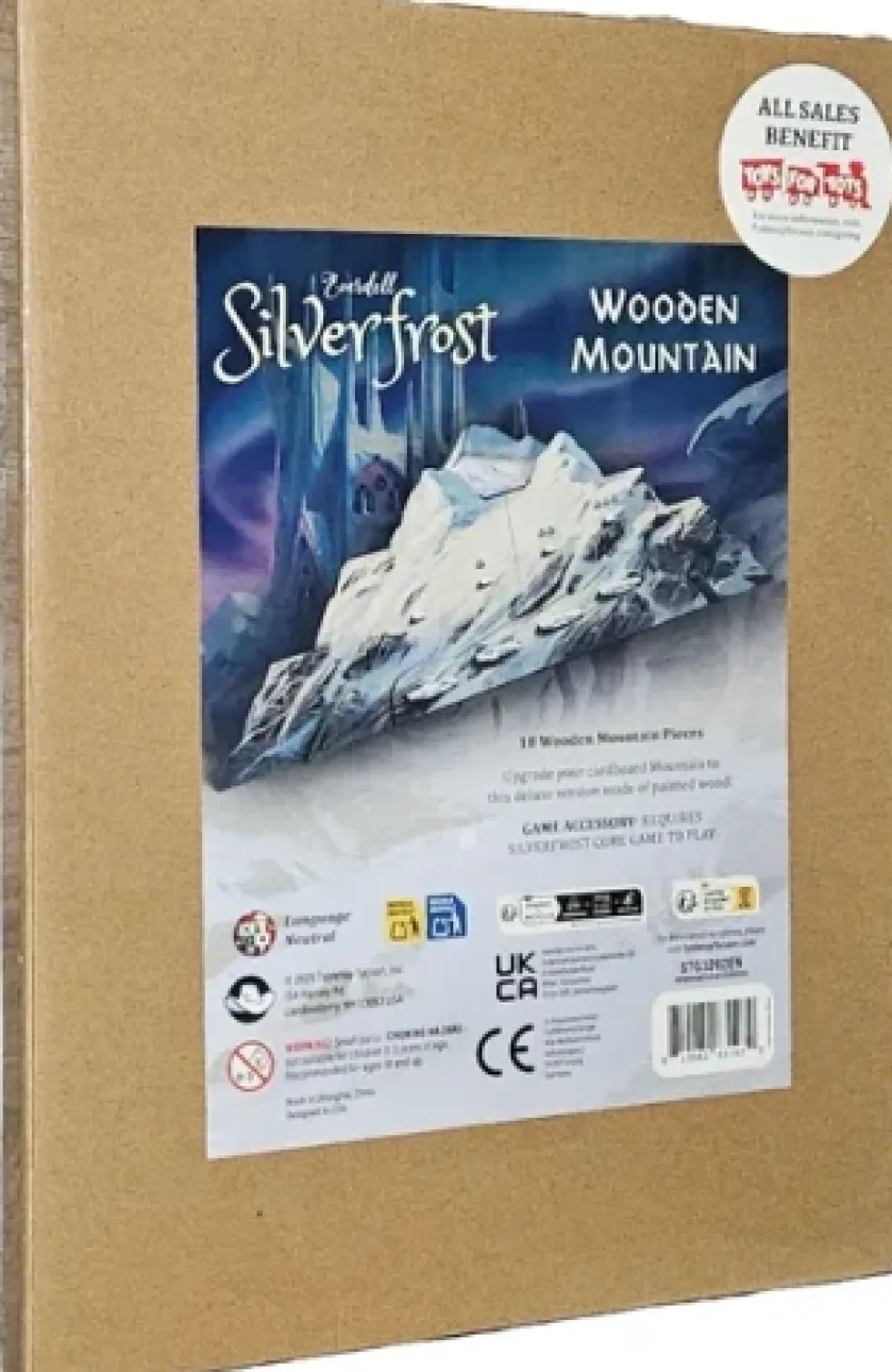 Everdell Silverfrost: Drewniana góra Deluxe