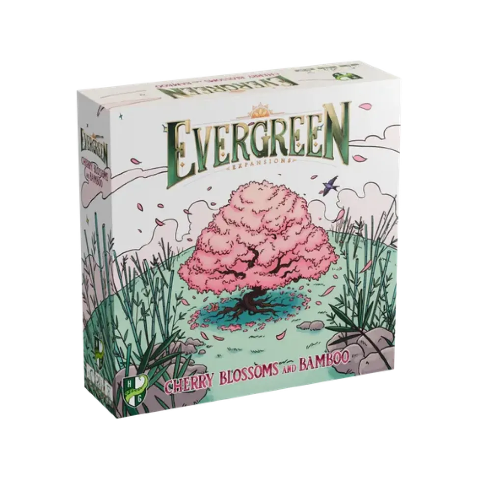 Evergreen: Cherry Blossoms and Bamboo