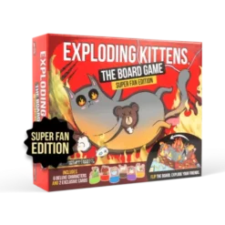 Exploding Kittens: The Board Game (Super Fan Edition)