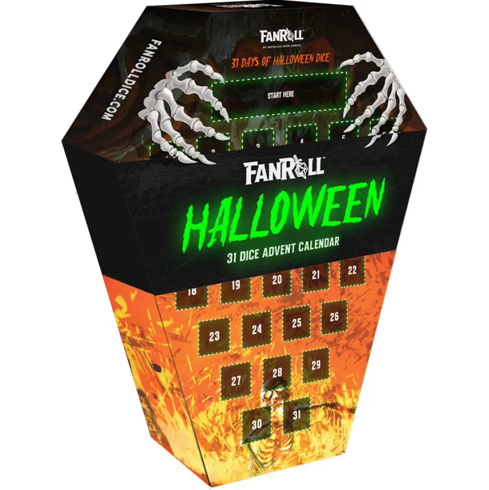 Fanroll: Kościany kalendarz adwentowy - Goblin Halloween 2025