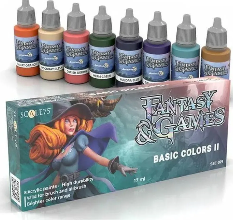 Fantasy & Games - Paint Set - Basic Colors II