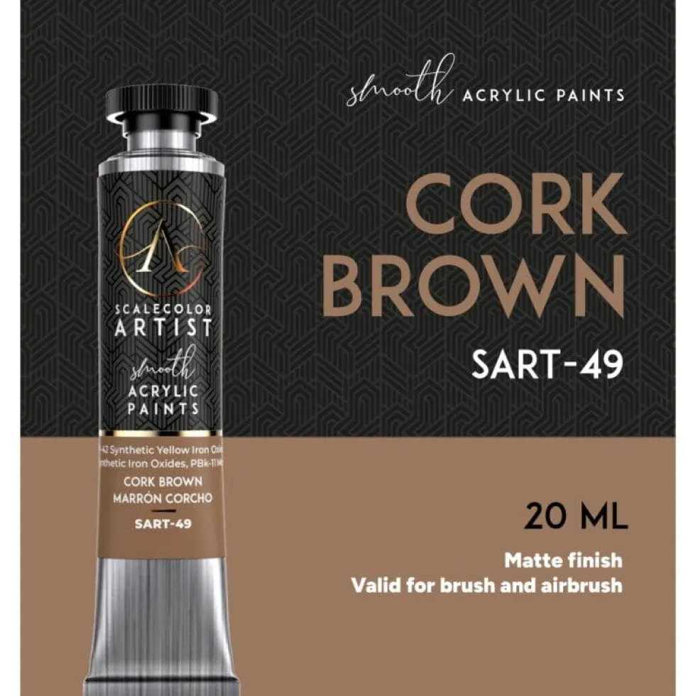 Farba Scalecolor Artist: Cork Brown