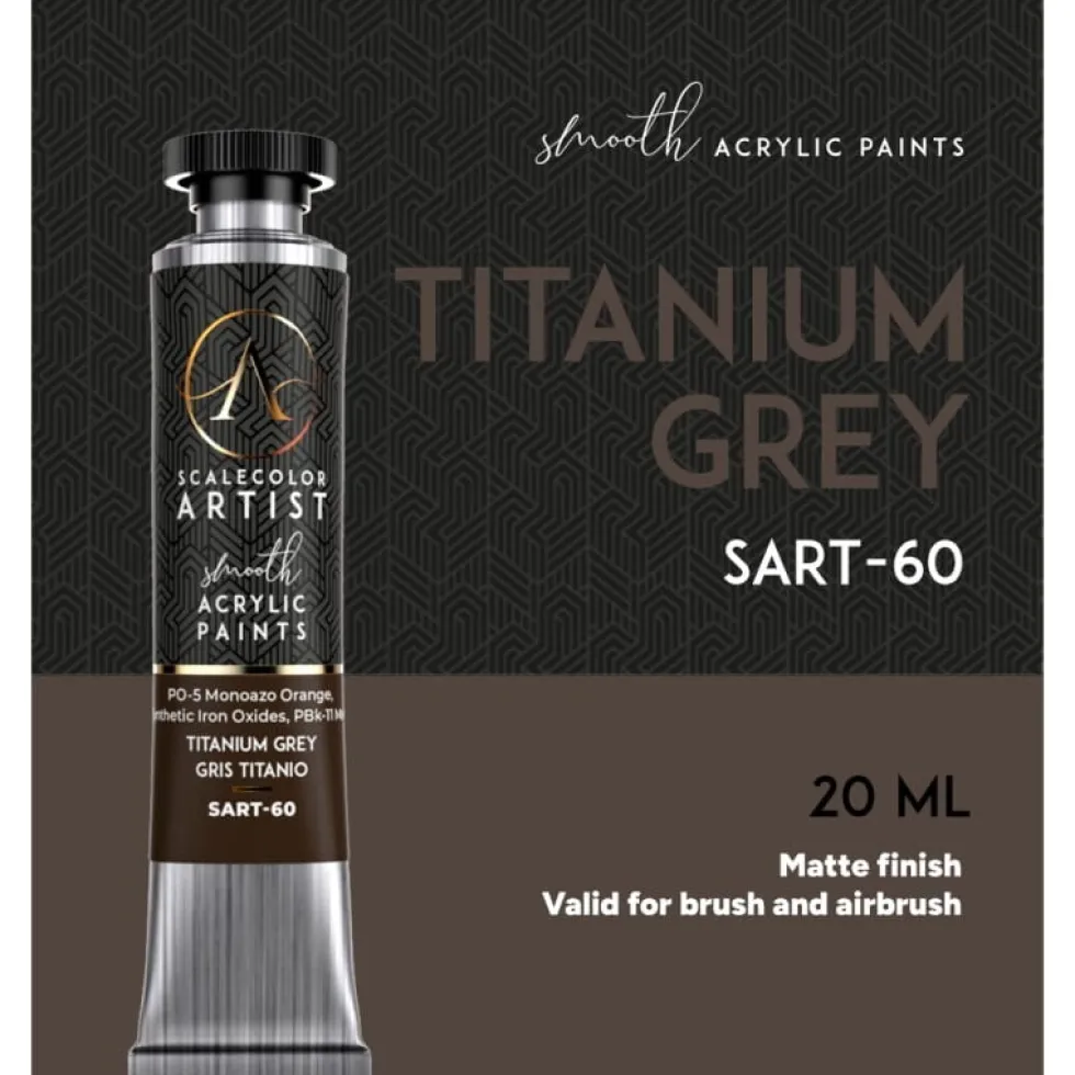 Farba Scalecolor Artist: Titanium Grey