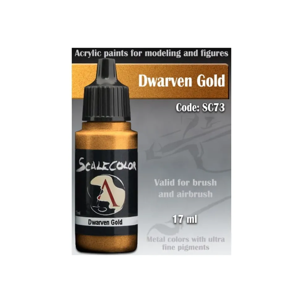 Farba Scalecolor: Dwarven Gold Metal