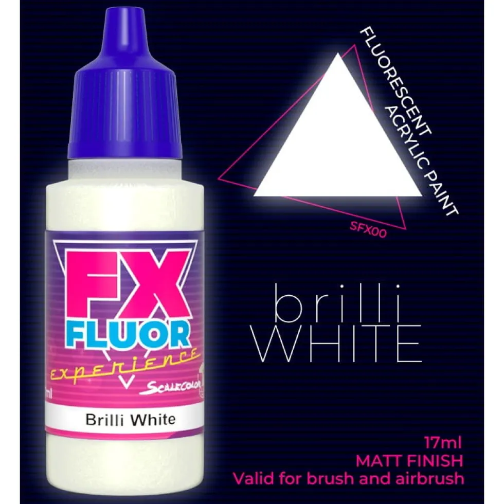 Farba Scalecolor: FX Fluor Experience - Brilli White