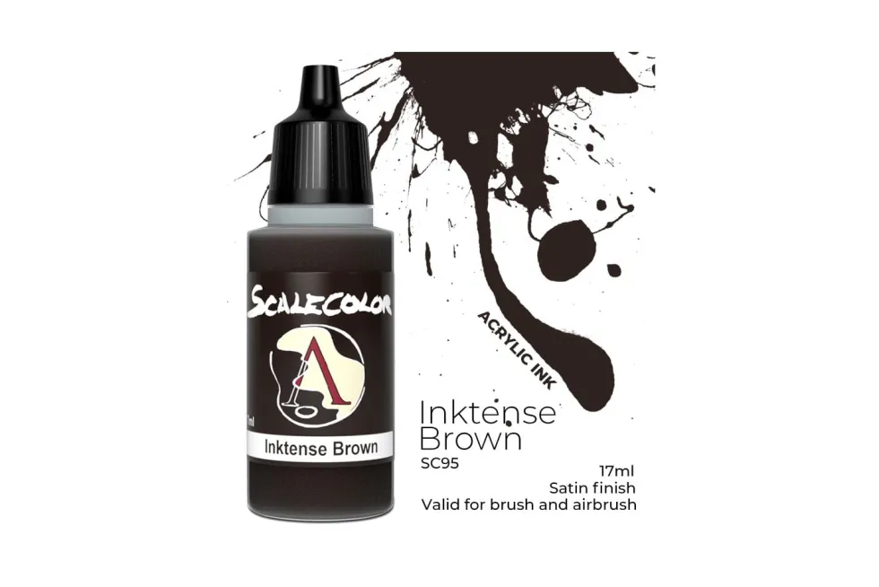 Farba Scalecolor: Inktense Brown