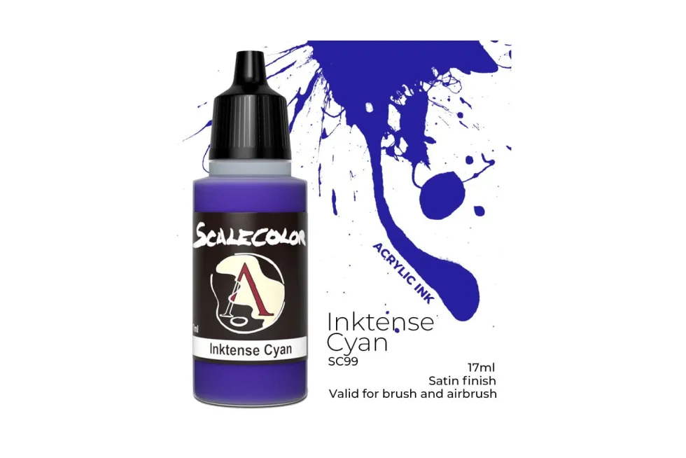 Farba Scalecolor: Inktense Cyan