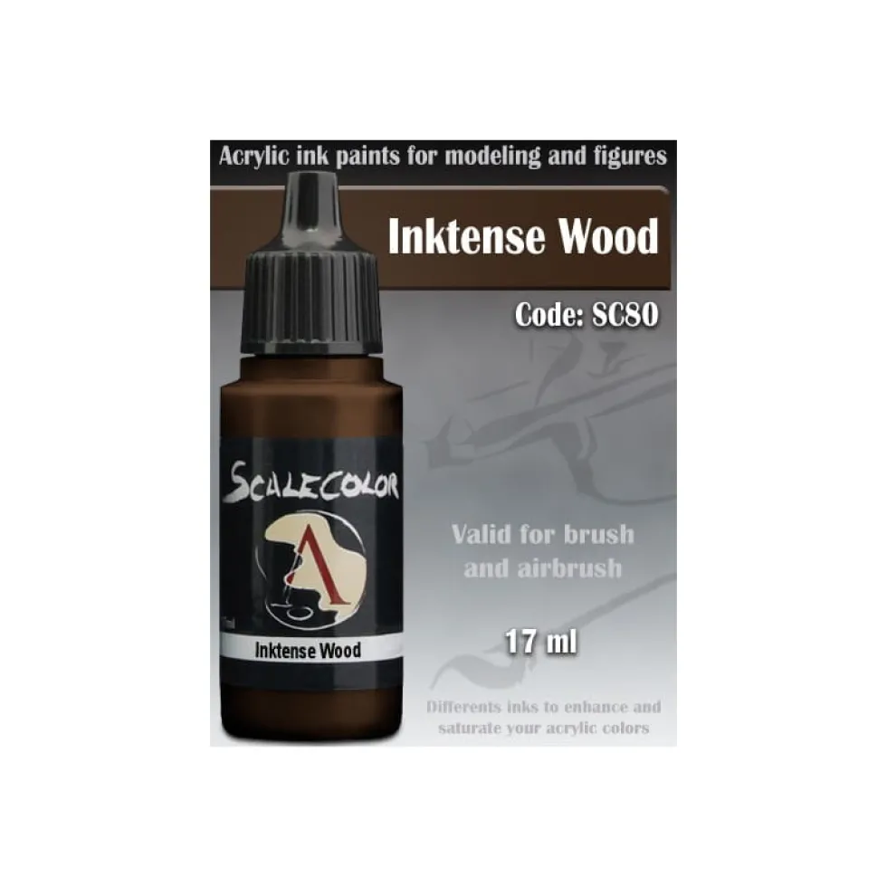 Farba Scalecolor: Inktense Wood