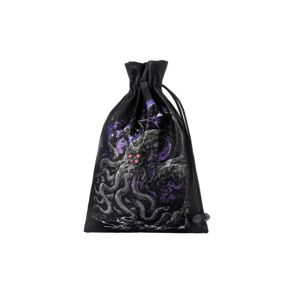 Fine Arts Leather Dice Bag - Cthulhu