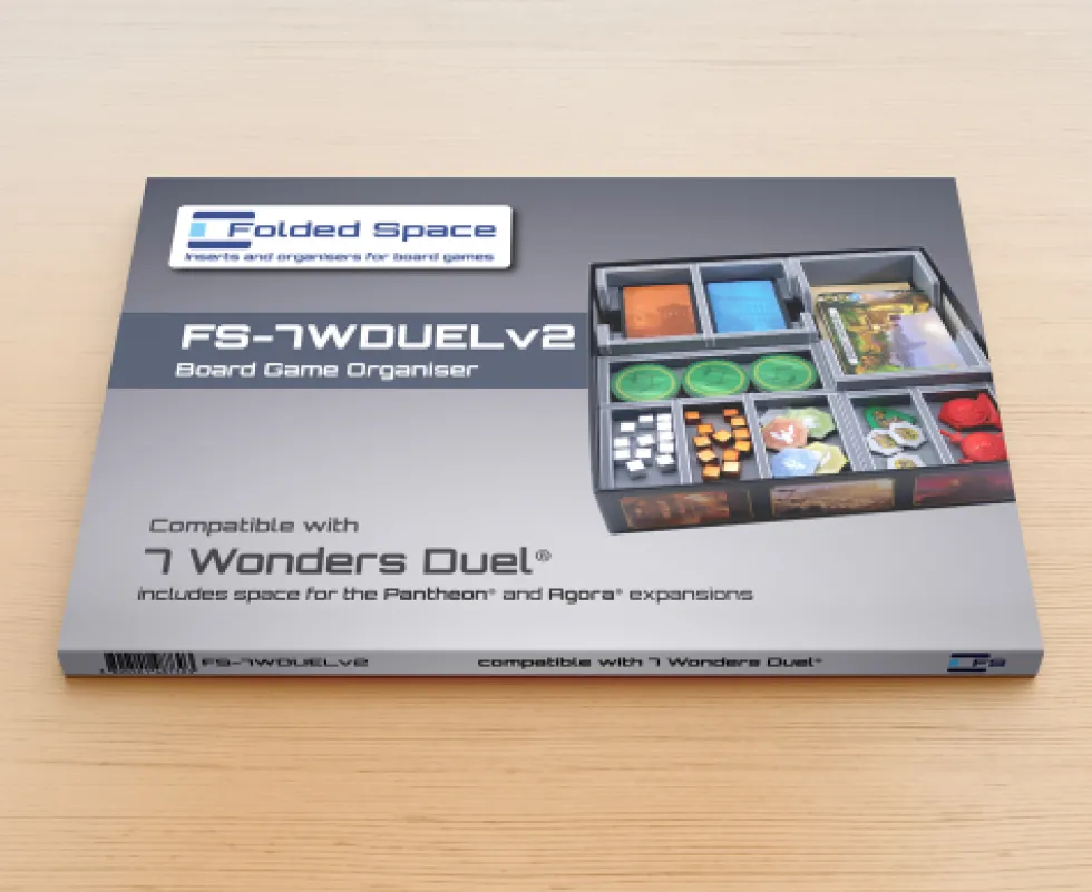 Folded Space: Insert do gry 7 Cudów Świata: Pojedynek oraz dodatków (7 Wonders Duel)