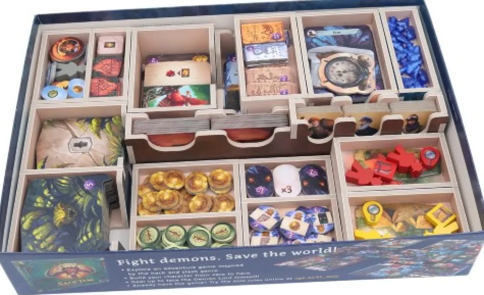 Folded Space: Insert do gry Zaginiona Wyspa Arnak + dodatek (kolorowy)
