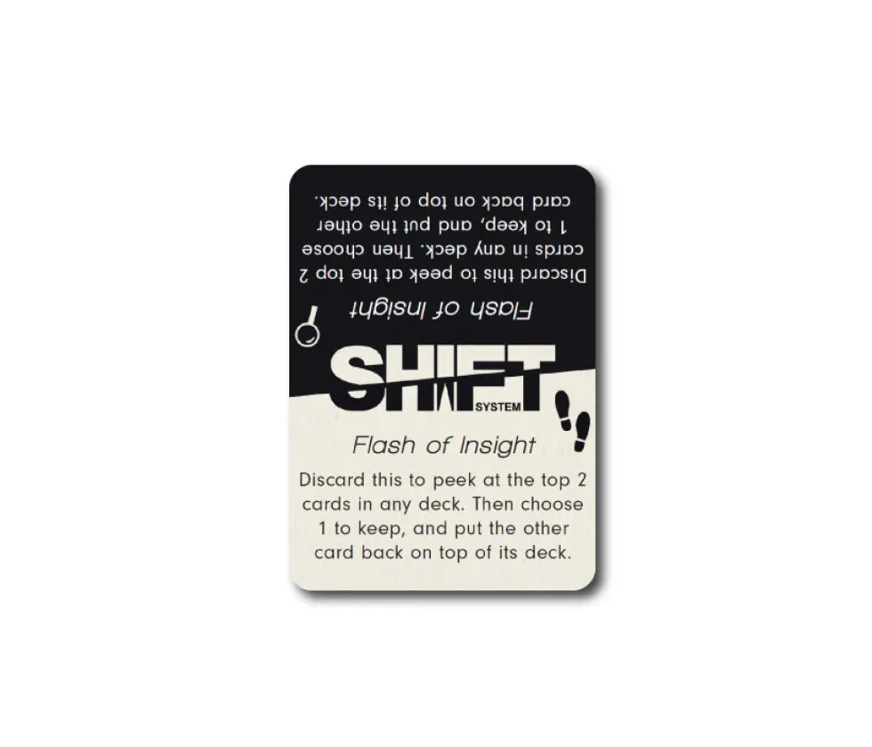 Fugitive: Flash of Insight Promo Card