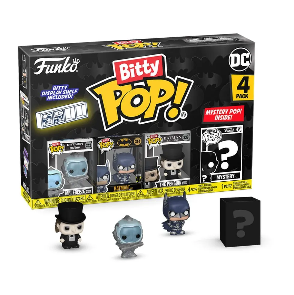 Funko Bitty POP Batman 85th Anniversary: 4-Pack Freeze