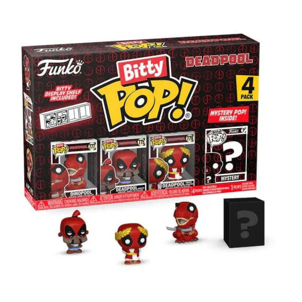 Funko Bitty POP Deadpool: 4-Pack Dinopool