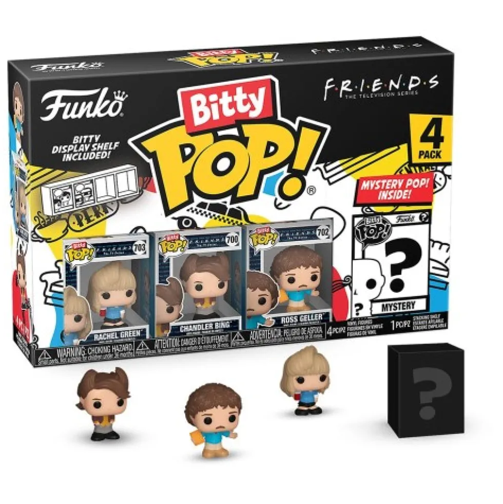 Funko Bitty POP Friends: 4-Pack 80's Rachel