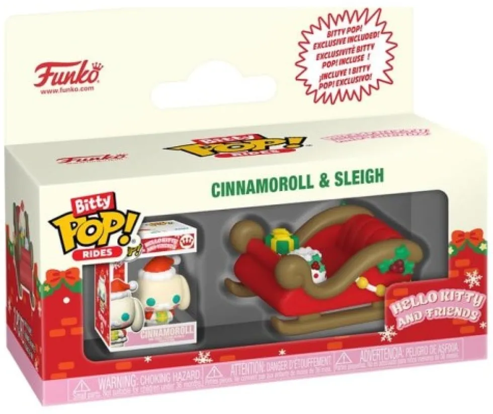 Funko Bitty POP Hello Kitty: Holiday Sleigh Cinnamonroll