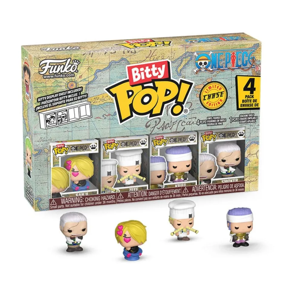 Funko Bitty POP One Piece: 4-Pack Sanji
