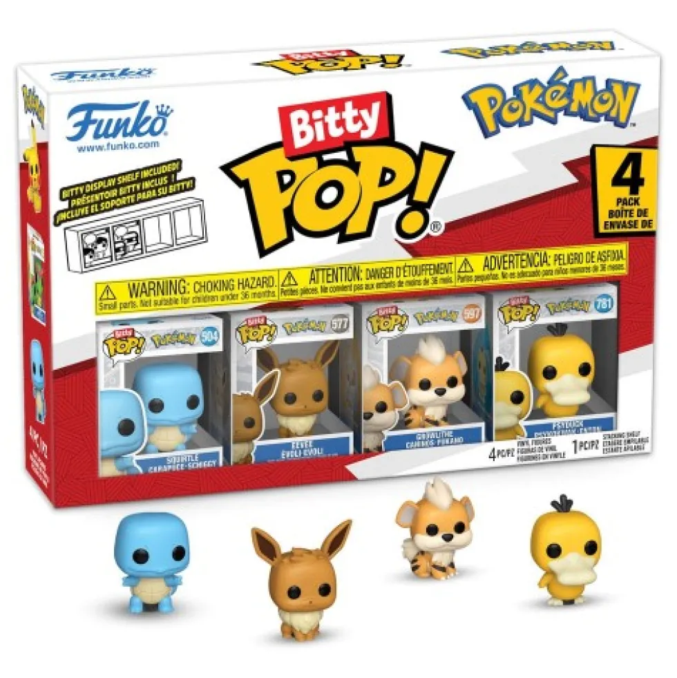 Funko Bitty POP Pokémon: 4-Pack Series 4
