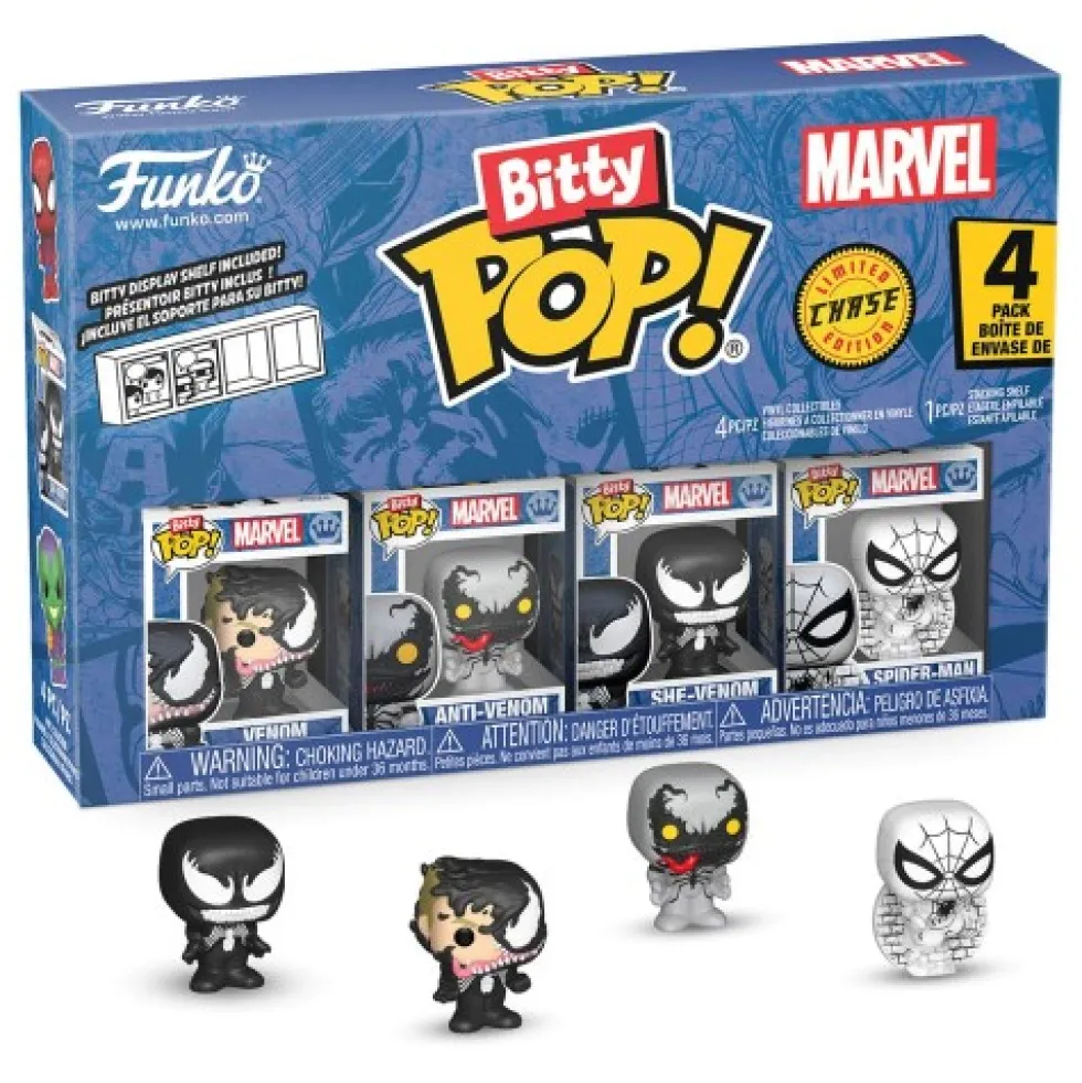 Funko Bitty POP Spider-Man: 4-Pack Series 3