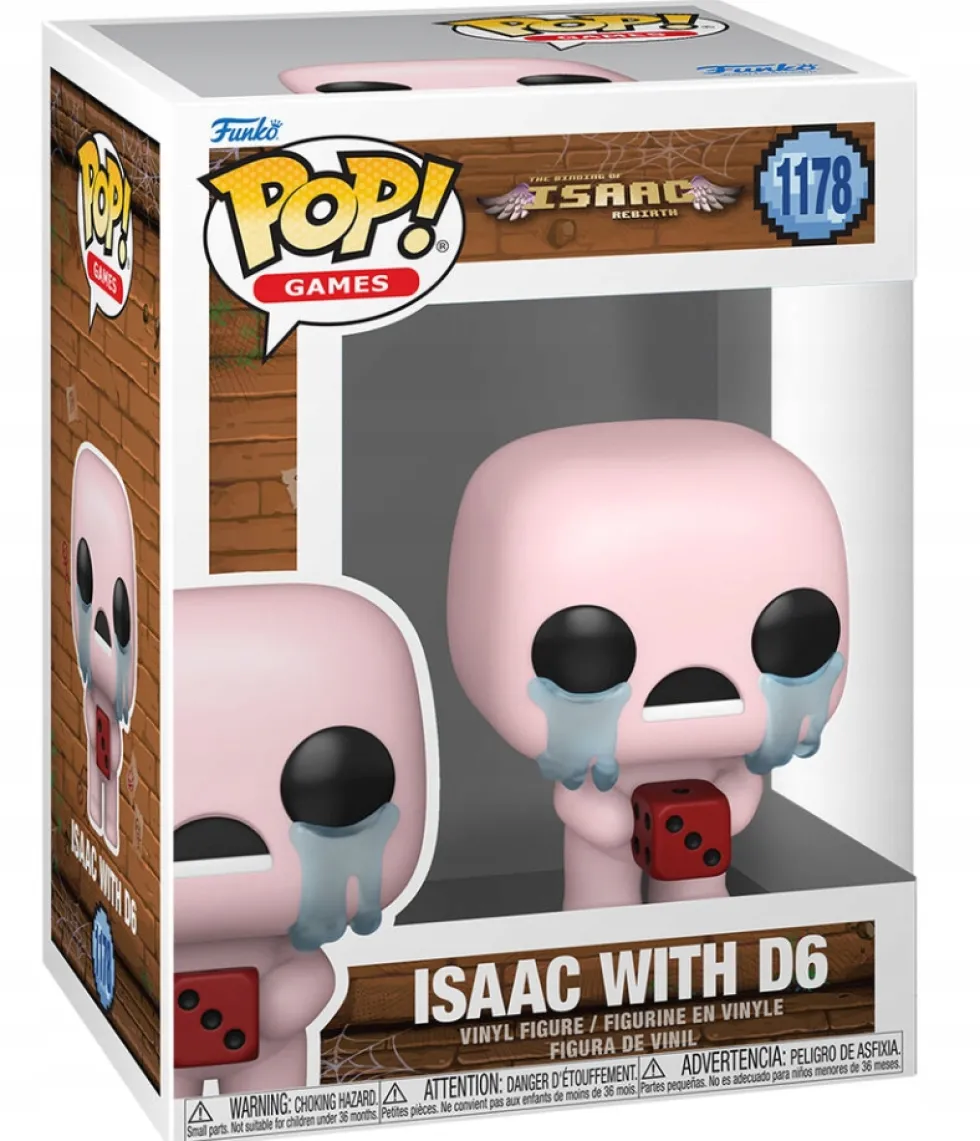 Funko POP Binding of Isaac: Isaac with d6