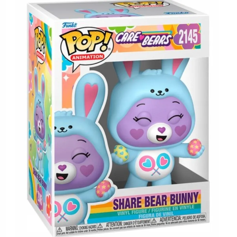 Funko POP Care Bears: Share Bear Bunny