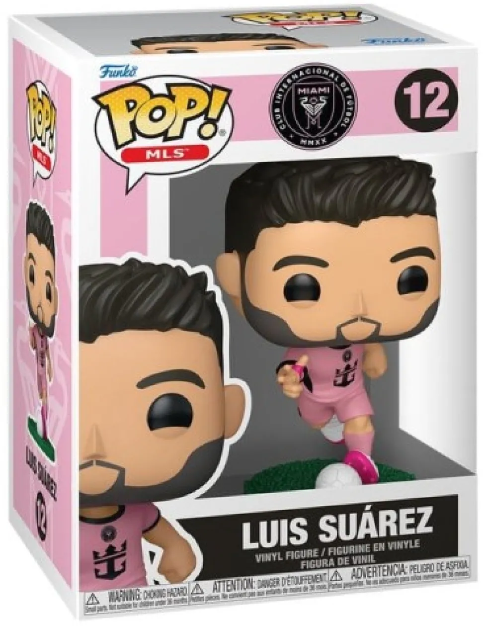 Funko POP Football: Inter Miami - Luis Suarez