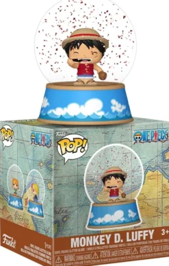 Funko POP Glitter Globe One Piece - Monkey D. Luffy