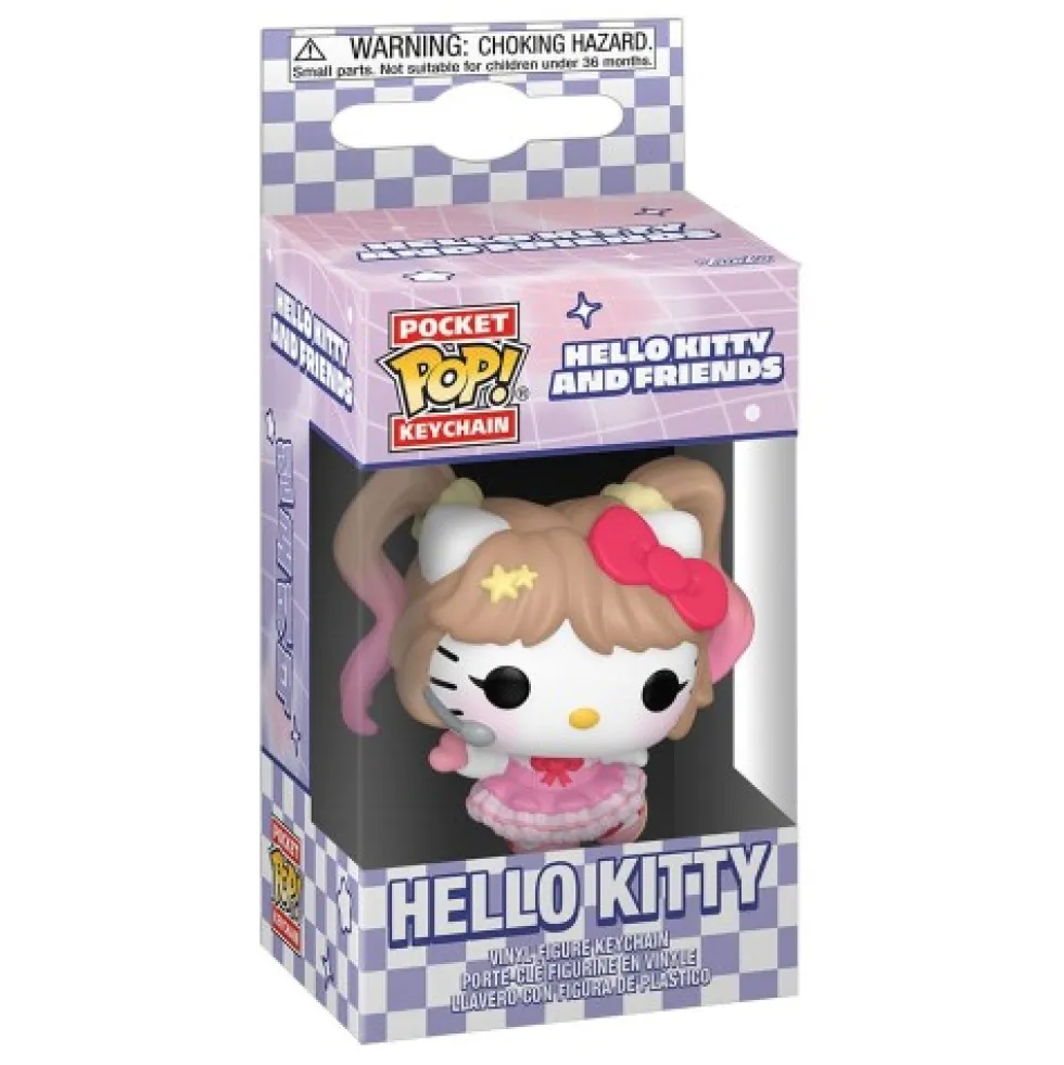 Funko POP Hello Kitty: Keychain - Hello Kitty (K-Pop Outfit)