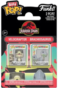 Funko POP Jurassic Park - 2-Pack Velociraptor & Brachiosaurus
