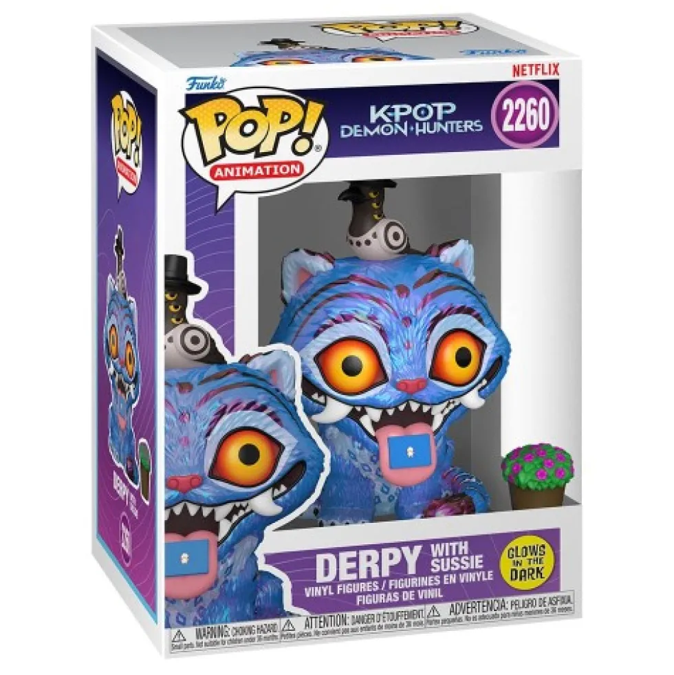 Funko POP K-POP Demon Hunters: Tiger with Bird