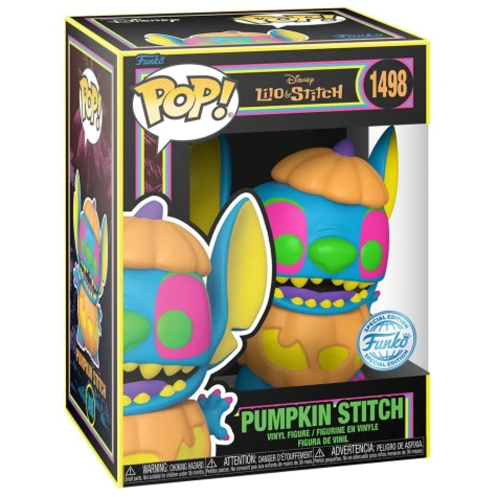 Funko POP Lilo & Stitch - Blacklight Pumpkin Stitch